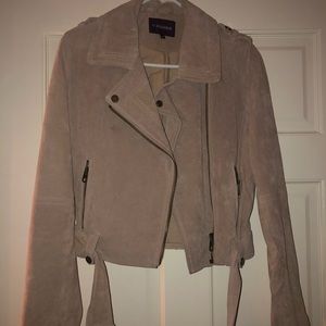 Vigoss faux suede moto